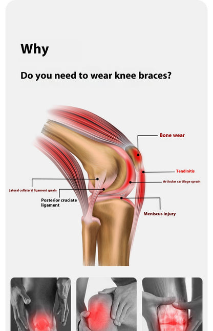 Outdoor Hiking Climbing Knee Pad Joint Sports Protective Gear